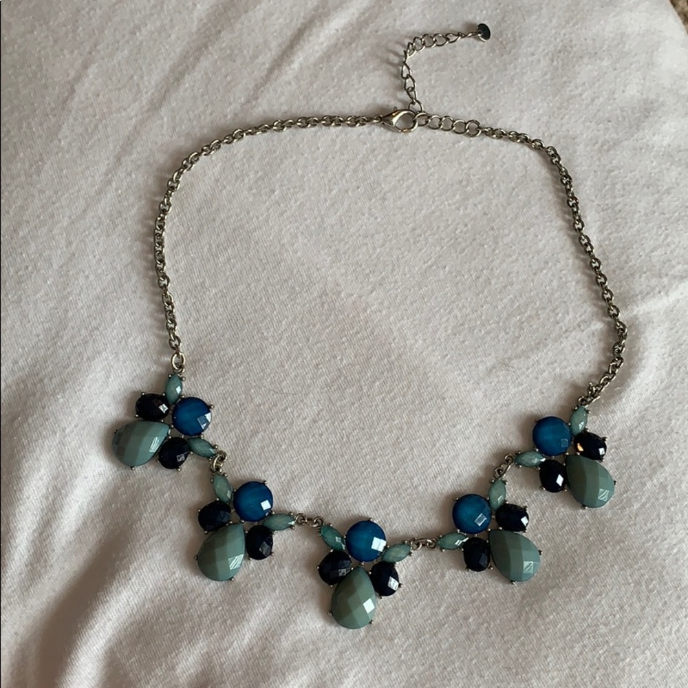 Blue Statement Necklace